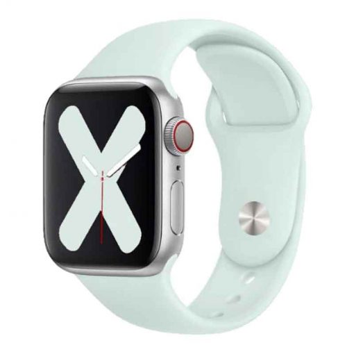theklips-bracelet-apple-watch-silicone-vert-clair