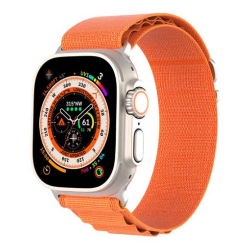 theklips-bracelet-montre-apple-watch-boucle-alpine-orange