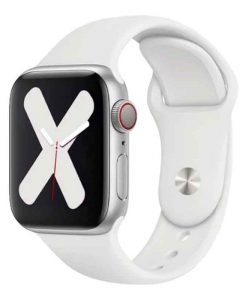 theklips-bracelet-montre-apple-watch-silicone-blanc