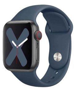 theklips-bracelet-montre-apple-watch-silicone-bleu-nuit
