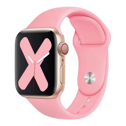 theklips-bracelet-montre-apple-watch-silicone-rose