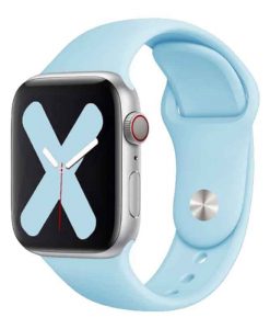 theklips-bracelet-montre-apple-watch-silicone-turquoise